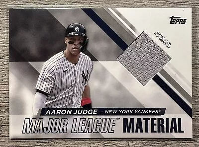 2024 Topps Series 1 Aaron Judge Major League Material Card BAT MLM-AJ • $2.37