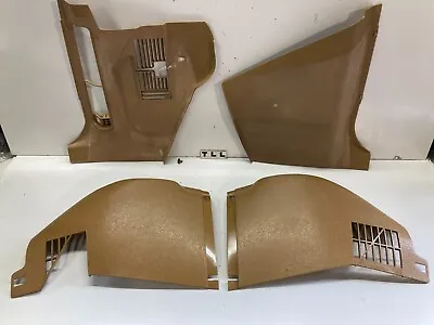 86-93 Volvo 240 Sedan Kick Panel Interior Trim Lot Tan OEM • $89.99