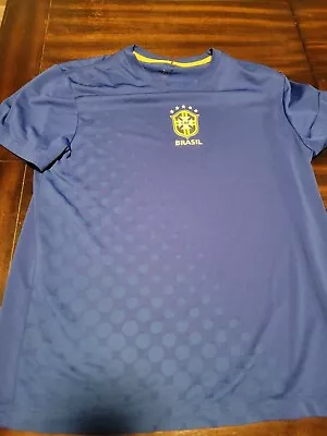 Brasil CBF Official Merchandise Shirt Brazil Soccer Futbol Football World Cup L • $12