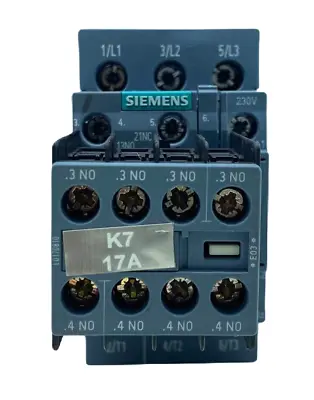 Siemens 3rt2025-1al20 Power Contactor W/ Siemens 3rh2911-1fa40 Auxiliary Switch • $59.99