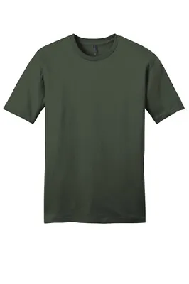 District OD Green Blank T-Shirts Ring Spun Cotton • $9.99