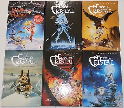 L'Epee De Cristal #1-5 HC + Lorette Et Harpye - Crisse - Goupil - French Set • $149.99