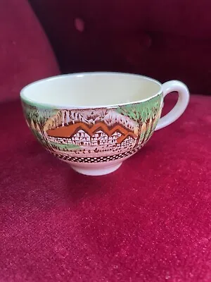 Myott Son & Co Hanley “England’s Countryside” Art Deco Teacup China Est 1880 • £7.99