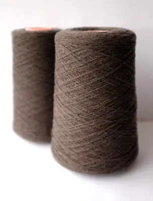 Biagioli Modesto Cashmere Merino Knitting Yarn Islanda Brown • £24