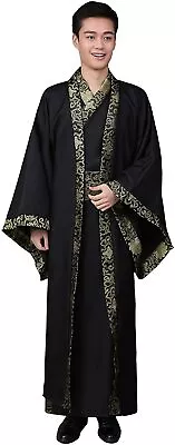 Chinese Hanfu For Men Ancient Classical Traditional Tang Suit Dynasty Outfit • $32.53