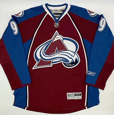 Reebok Colorado Avalanche Matt Duchene Jersey Men’s Large Red Blue #9 2014 • $59.95