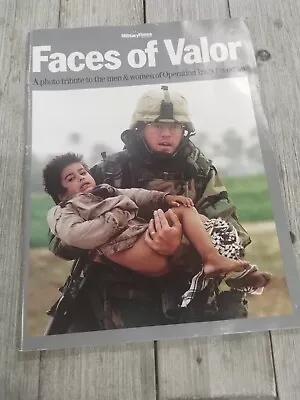 Military Times Faces Of Valor Magazine August 2003 Issue Very Good Condition • $18.90