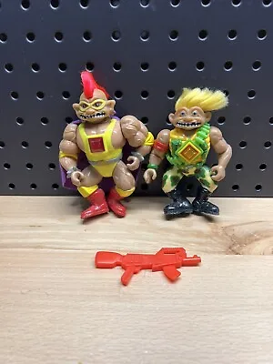 Stone Protectors 2 Action Figures Angus & Chester 5  Troll Dolls Ace Novelty • $13.29
