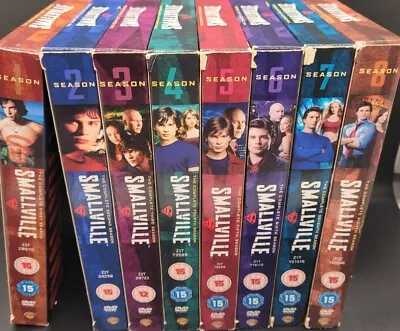 £15.99 • Buy Smallville Dvd Collection Season 1-8