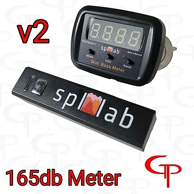 SPL LAB MINI BASS METER V2 DB Meter Sound Pressure Meter With Voltmeter Function • $244