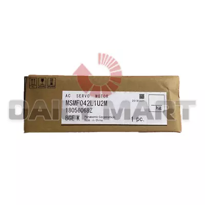 New In Box PANASONIC MSMF042L1U2M Servo Motor • $302.90