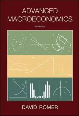 Advanced Macroeconomics Romer David 9780072877304 • $11.45