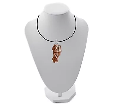 £7.99 • Buy Morris Minor Van Ref163 Copper Effect On 18  Black Cord Necklace