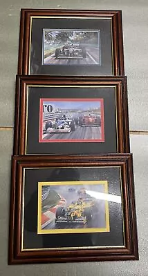 Damon Hill Framed Prints X3 Michael Turner Williams / Arrows / Jordan 4.5 X 7” • £50