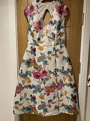 £19.90 • Buy Monsoon Brand New Gold Jacquard Dress Size 14