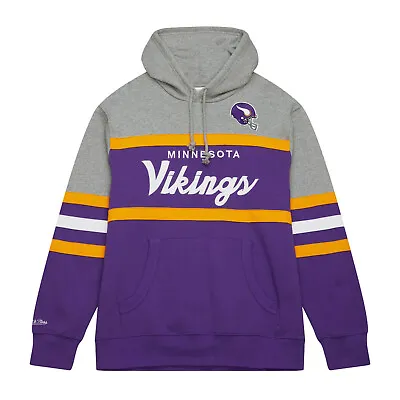 2023 Mitchell And Ness Minnesota Vikings Head Coach Hoodie Pullover Sweatshirt • $109.99