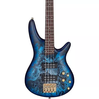 Ibanez SR300EDX Electric Bass Cosmic Blue Frozen Matte • $429.99