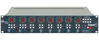 New Heritage Audio Super 8 | 8-Channel Mic Preamp & ADC | ADAT AES/EBU S/PDIF • $3999