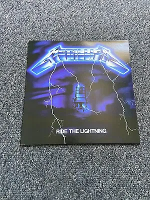 £49.99 • Buy Metallica - Ride The Lightning 1984 Vinyl Roadrunner RR9848 VG/VG