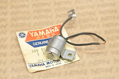 NOS Yamaha 1967 YDS5 1965-66 YM1 Right Side Ignition Condenser 169-81125-20 • $21.99