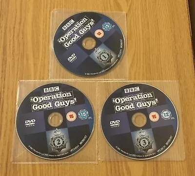 £2.99 • Buy Operation Good Guys The Complete BBC Series 1 2 & 3 DVD ~ *Discs Only*