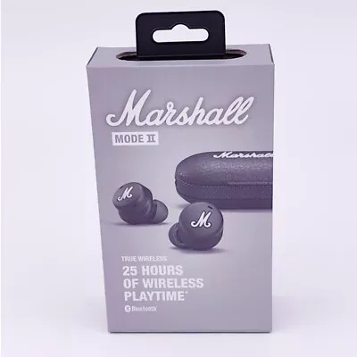 Marshall Mode II True Wireless Earphones In Ear Sports Music 5.1 IPX4 Waterproof • $120