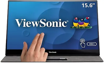 ViewSonic TD1655-S 16  Portable Multi-Touch IPS Monitor - Certified Refurbished • $159.99