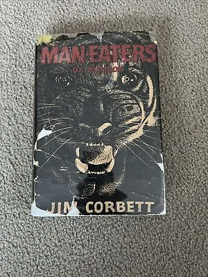 Man-Eaters Of Kumaon Jim Corbett HC 1st 1946 Ed Oxford Press. • $20