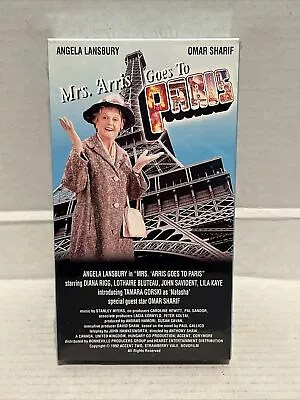 Mrs. ‘Arris Goes To Paris (VHS 1992 Hearst / Bonneville) Factory Sealed • $11.20