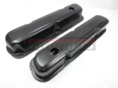 Fit Mopar Chrysler SB 273-318 340 360 Black Steel Valve Cover Short Baffle 67-91 • $58.98