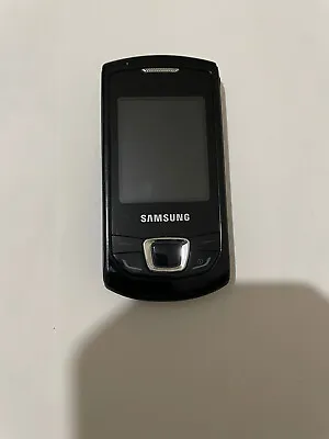 Samsung Monte Slide GT-E2550 - Strong Black (Unlocked) Smartphone • £24.99