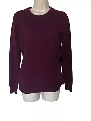 JENNIE LIU 100% Pure Cashmere 4-ply Extra Cozy Long Sleeve Crew Neck Sweater • $44.99