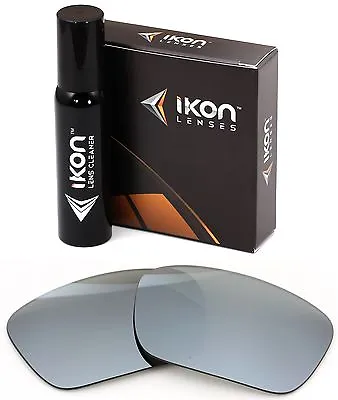 Polarized IKON Iridium Replacement Lenses For Oakley Fuel Cell Silver Mirror • $35.90