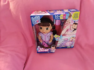 Baby Alive Lulu Achoo Interactive Doll Brown Hair Green Eyes 50+ Reactions NEW • $32.50