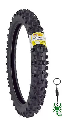 Pirelli Scorpion MX 32 Mid Hard 80/110-21 Front Dirt Bike Tire With Keychain • $84.99