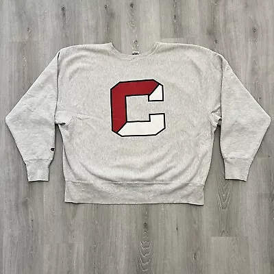 Vintage Champion Cornell University Reverse Weave 3XL Double Sided Graphic EUC • $84.90