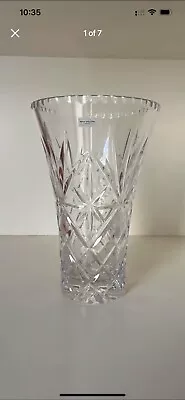 Royal Doulton Crystal Vase. New In Box • $120