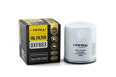 Oil Filter X1 Suits Z663 CHRYSLER HOLDEN Commodore Statesman JEEP SUZUKI • $17.95
