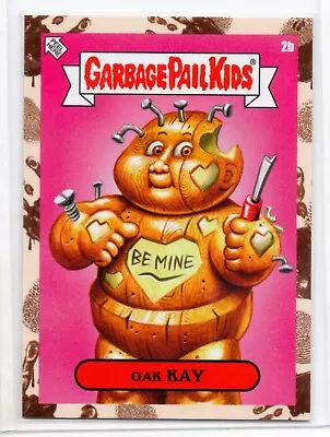 2024 Topps GARBAGE PAIL KIDS PUTRID POETRY CHOCOLATE FINGERPRINT 2b Oak Kay-GPK • $7.99