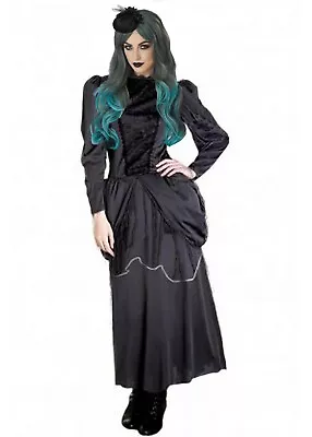 Ladies Halloween Witch Fancy Dress Costume Zombie Bride Vampire Scary Costume • £8.99