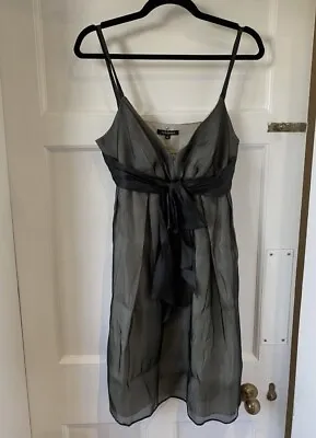 Tara Jarmon Dress- Size 40 (UK 10) New Without Tags- With Bow Tie- Stunning! • £11