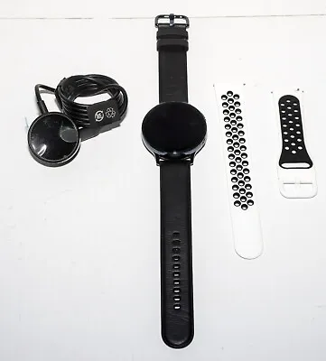 SAMSUNG Galaxy Watch Active 2 [SM-R825F] GPS Wi-Fi Bluetooth +LTE Black 44mm • $109.99