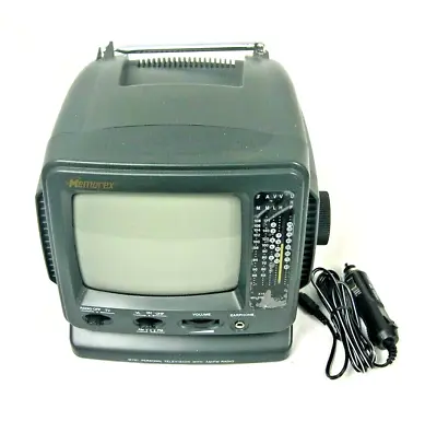 Memorex MTO500 Analog Black & White Television W/ AM/FM Radio  • $24.95