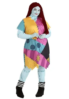 $83.99 • Buy Women's Deluxe Plus Size Nightmare Before Christmas Sally Costume SIZE 5X (Used)