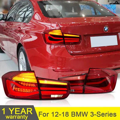 VLAND LED LCI Tail Lights For 2012-2018 BMW F80 F30 M3 Sedan Rear Brake Lamps • $183.99