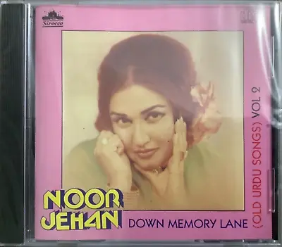 Noor Jehan Down Memory Lane Old Urdu Songs Vol 2 - SIROCCO Pakistani Music CD • £9.19