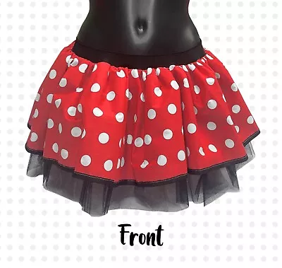 Polka Dot Tutu Skirt Fancy Dress Fun Run Hen Party 80's Themed Night DANCE UK • £10.66