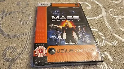 Mass Effect PC EA Value Games UK IMPORT Rare New - Factory Sealed -Has Few Dents • $10