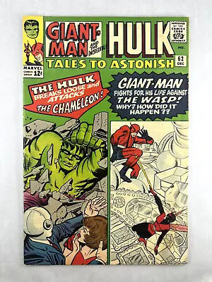 $20.50 • Buy Tales To Astonish #62 1966 ~VG Estate Find Stan Lee 1st Cameo The Leader NR
