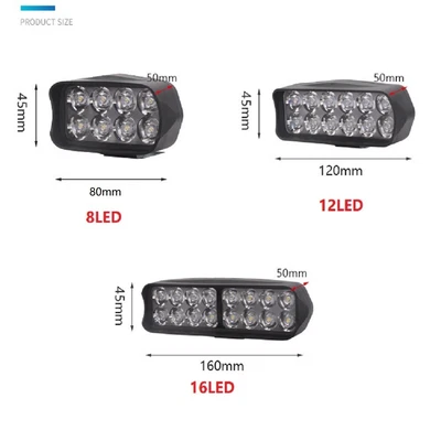 $9.98 • Buy Super Bright Motorcycle LED Headlight Electric Vehicle Tricycle Lamp 12V 80V